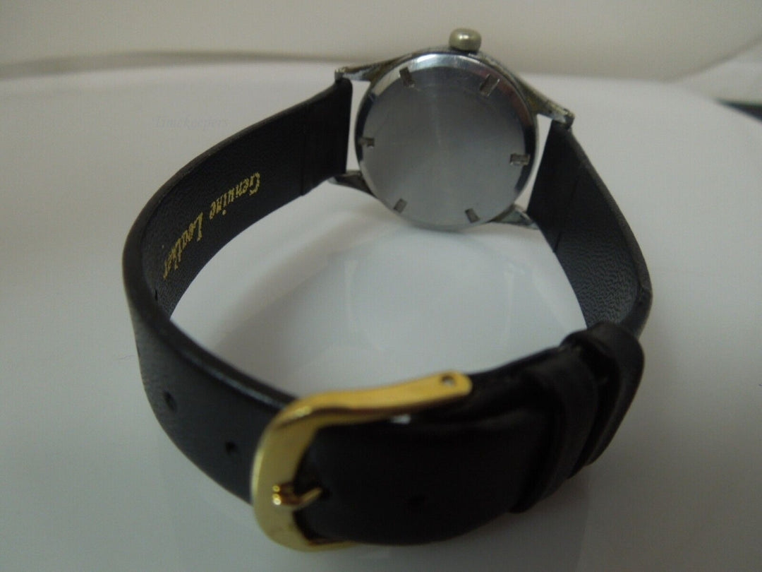 s235 OPTIMA Vintage circa 1940s Military Style Stainless Steel Wristwatch