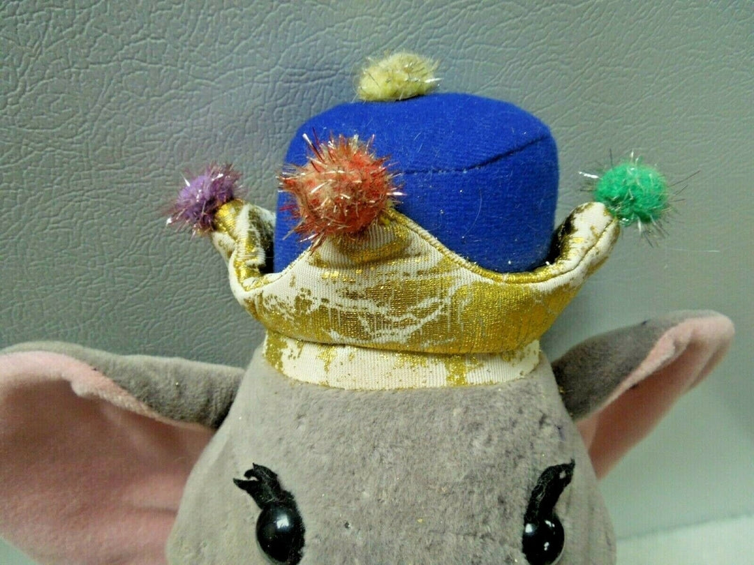 q834 Original Vintage Nanco Royal Elephant 18" Plush 2000