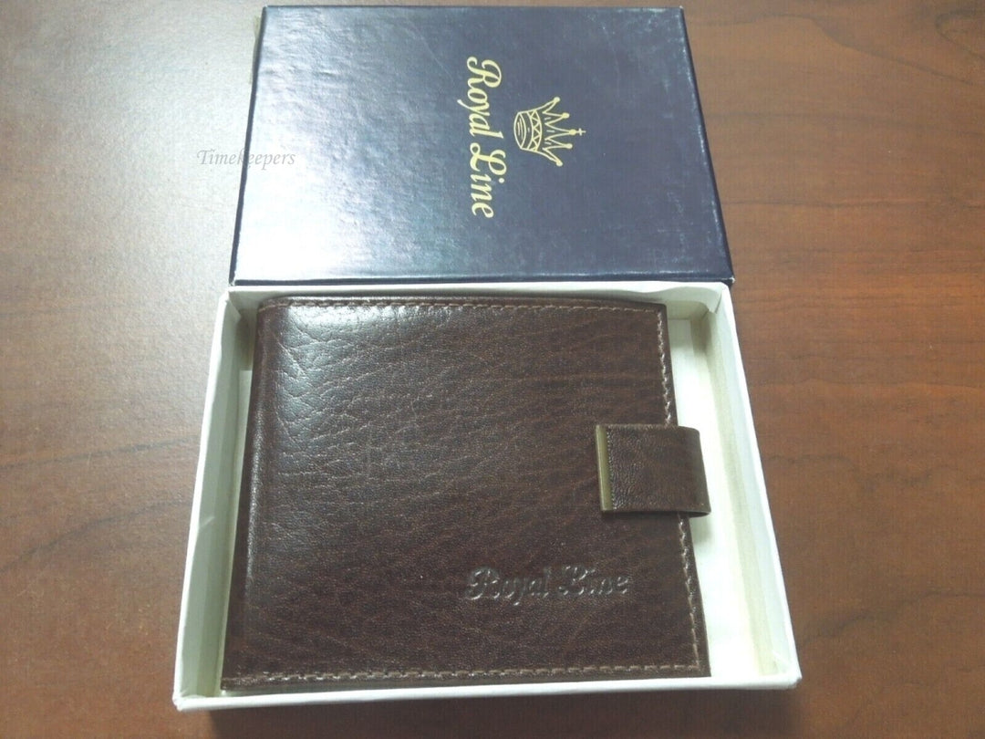 r268 Royal Line Bufalo Made In Italy Men's Wallet New Brown Color comes with box