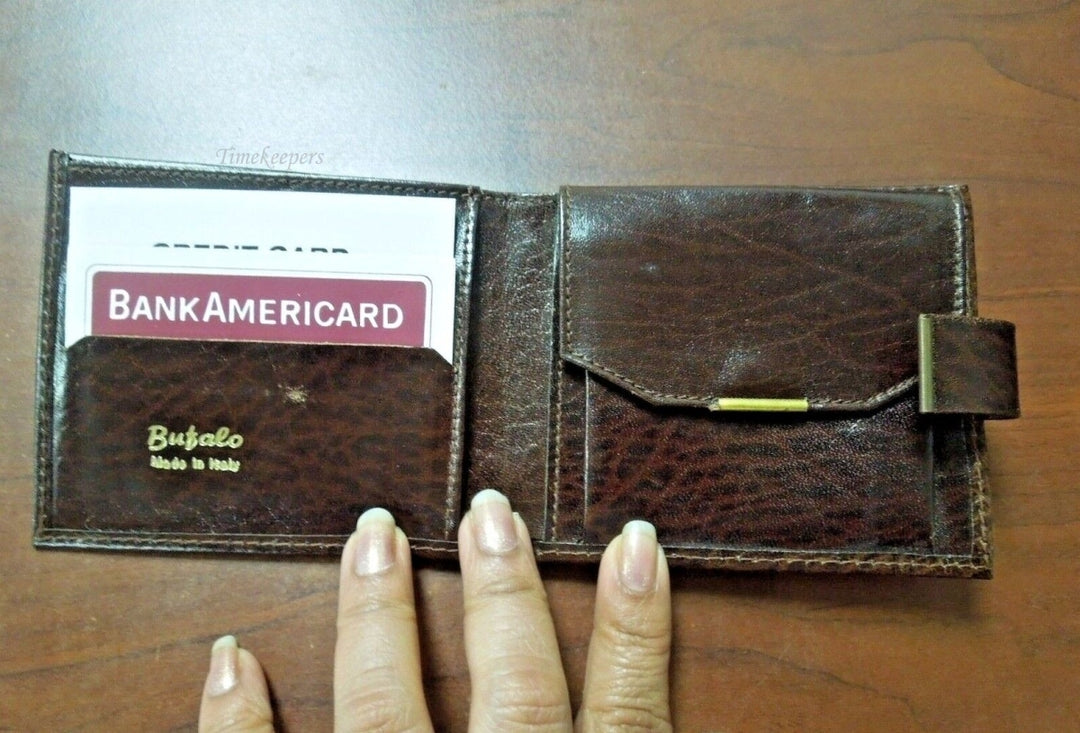 r268 Royal Line Bufalo Made In Italy Men's Wallet New Brown Color comes with box