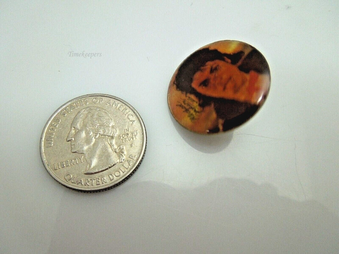 r396 Vintage Michael Jackson Pin King of Pop Music Pop Soul Funk Musician