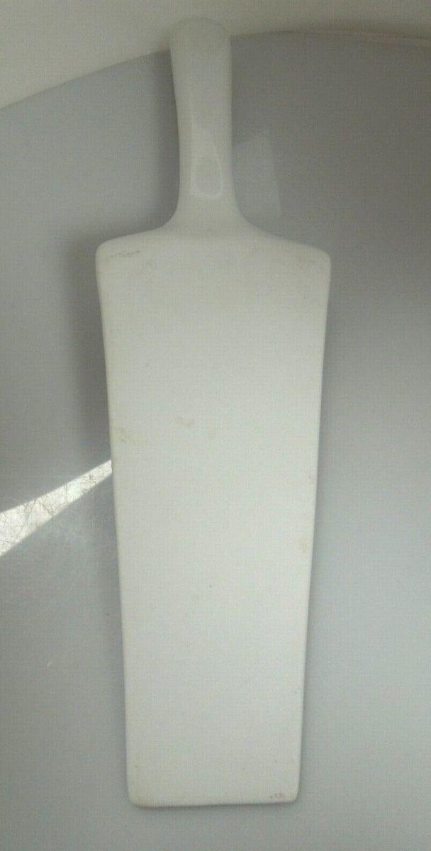 r972 Cake/pie server slicer Ceramic Floral pattern Vintage good condition Spatula 