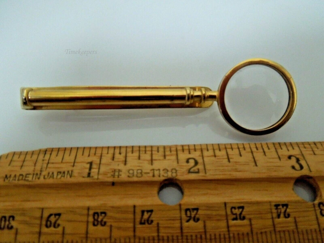 r645 Carved Glass Bar Brooch Pin Swank Tag Vintage Intaglio Men's Tie Suit Jewelry Accessory