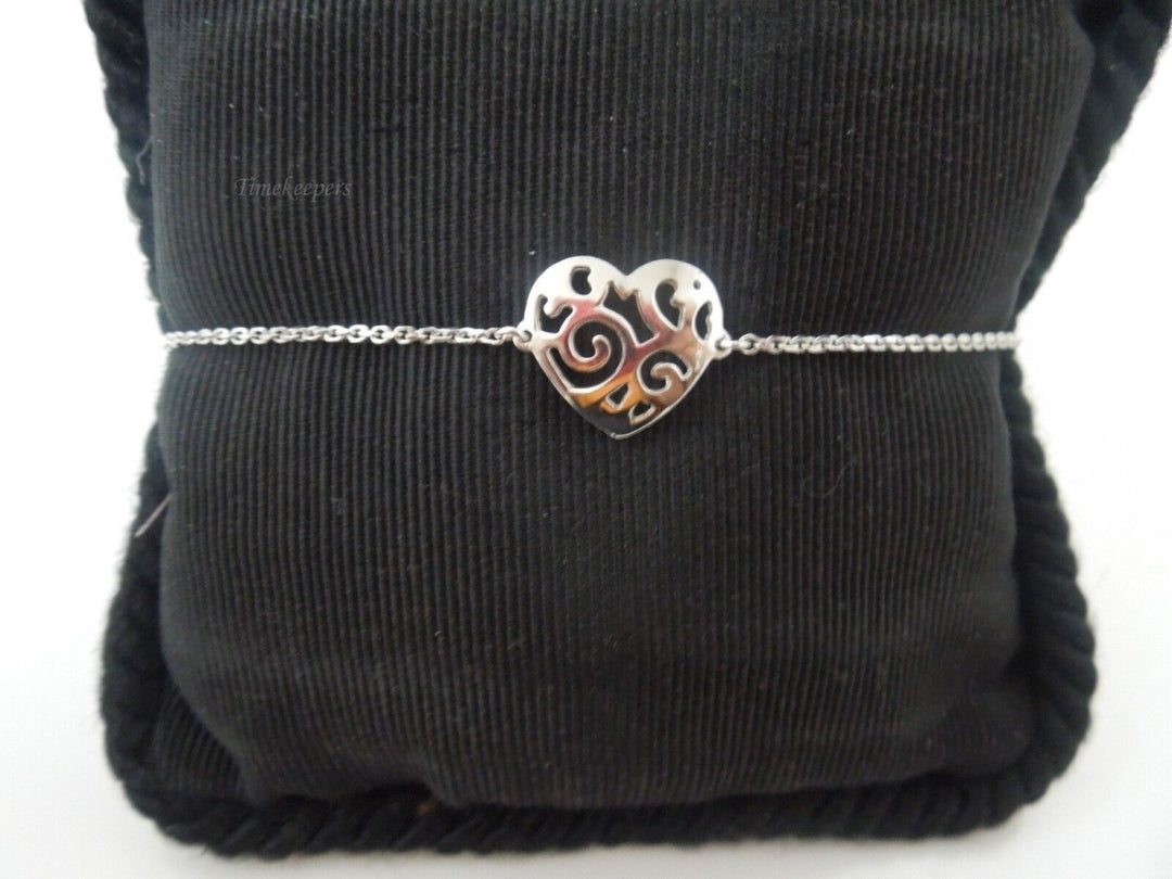 r995 Stunning Sterling Silver 925 Bolo Slider Bracelet  