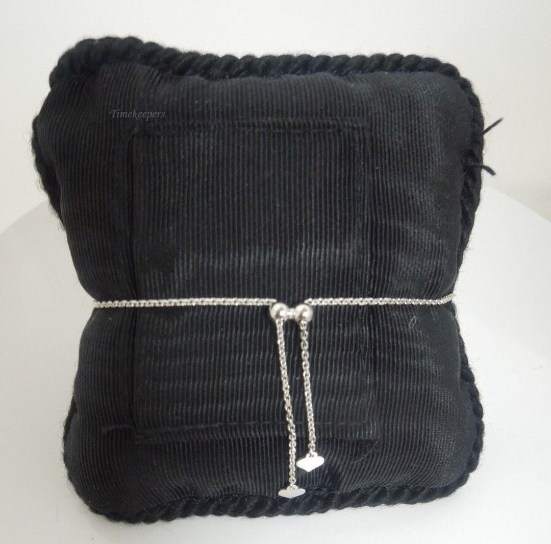 r995 Stunning Sterling Silver 925 Bolo Slider Bracelet  