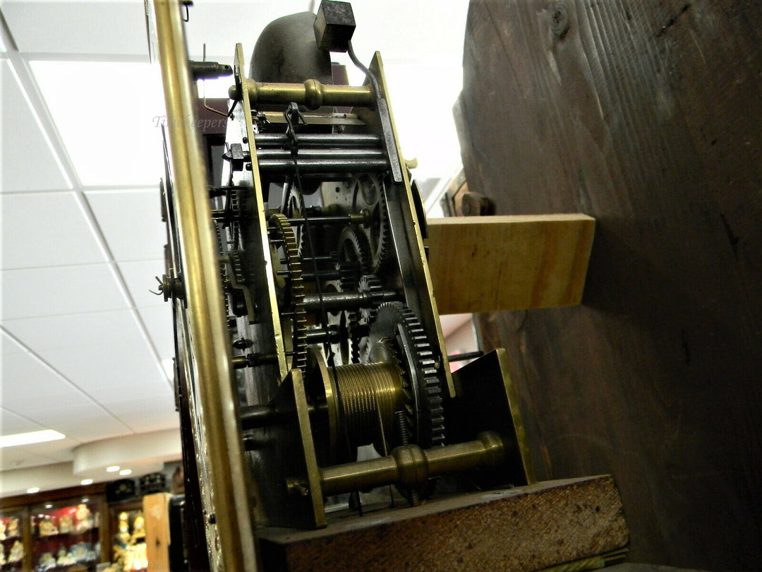 c016 William Peacock Kimbolton Grandfather Clock - Local Pickup Only