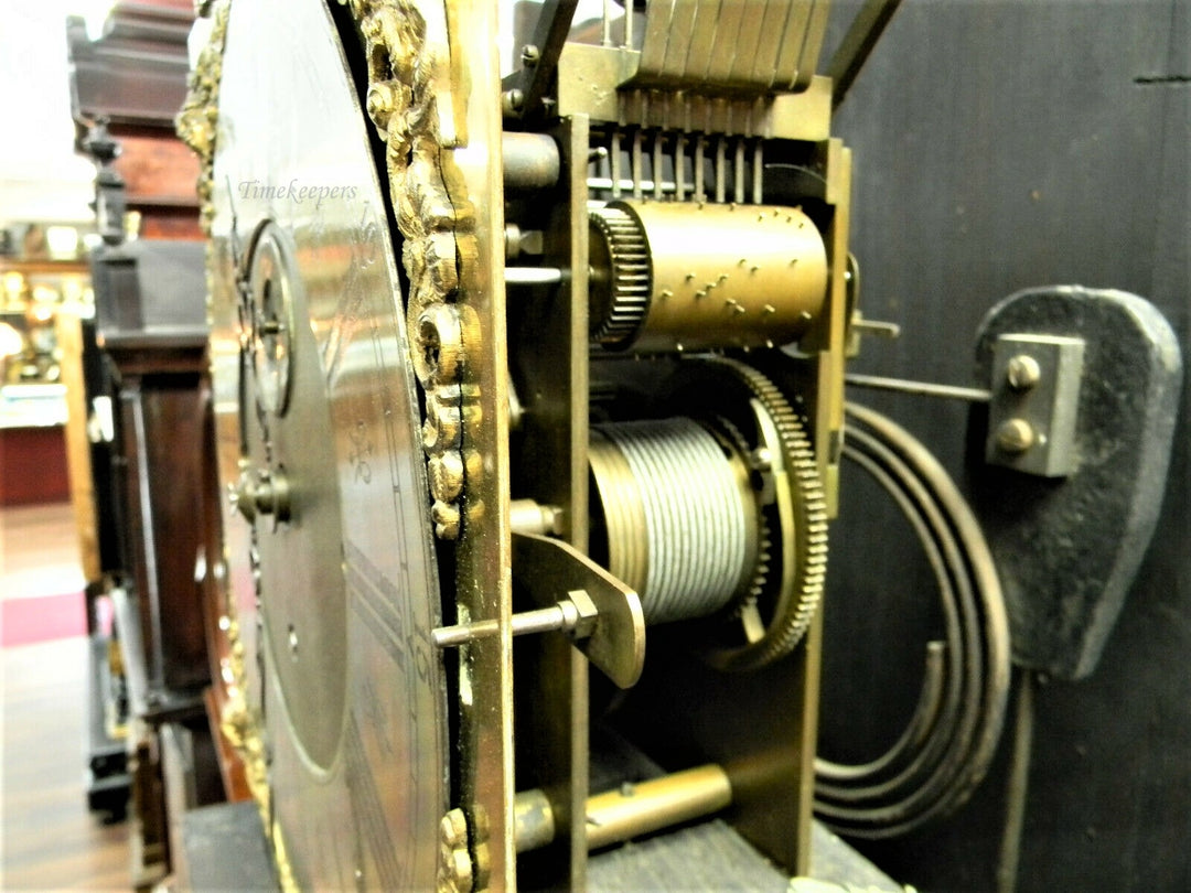 c013 English early 1900's Tall Case Grandfather Clock- Local Pickup Only