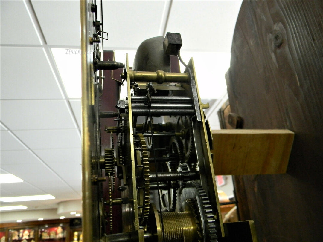 c016 William Peacock Kimbolton Grandfather Clock - Local Pickup Only