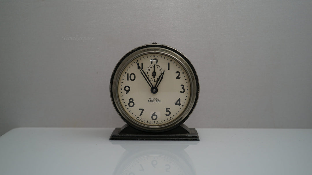 K191 Vintage Westclox Baby Ben
