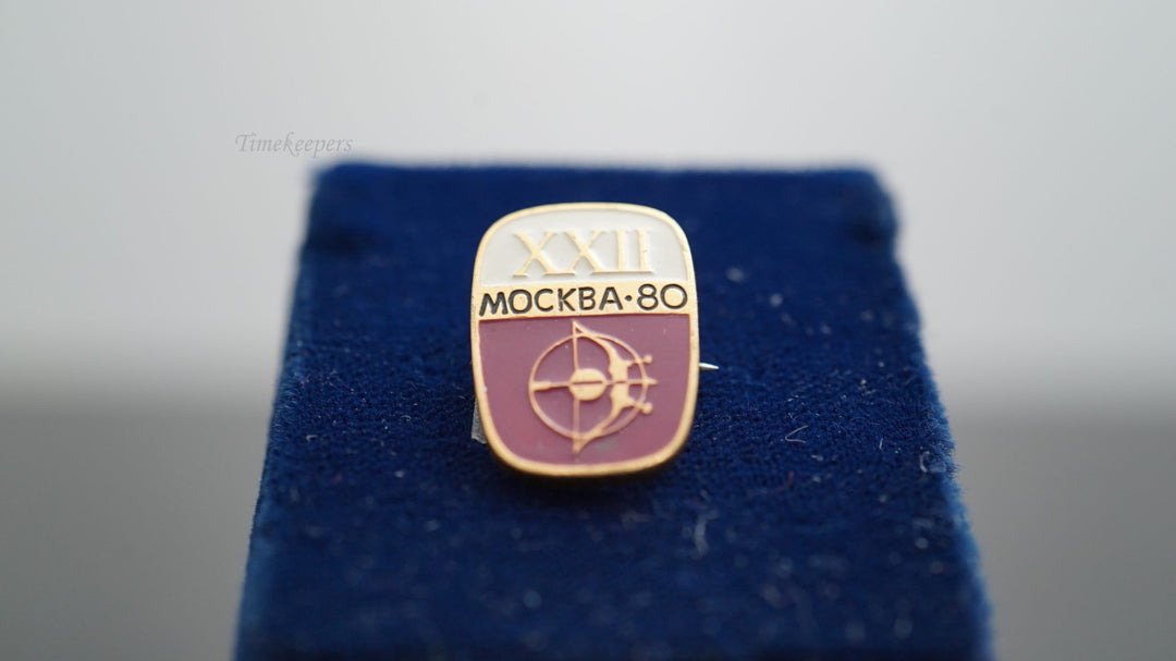 K446 14 1980 Russian Olympics Pins