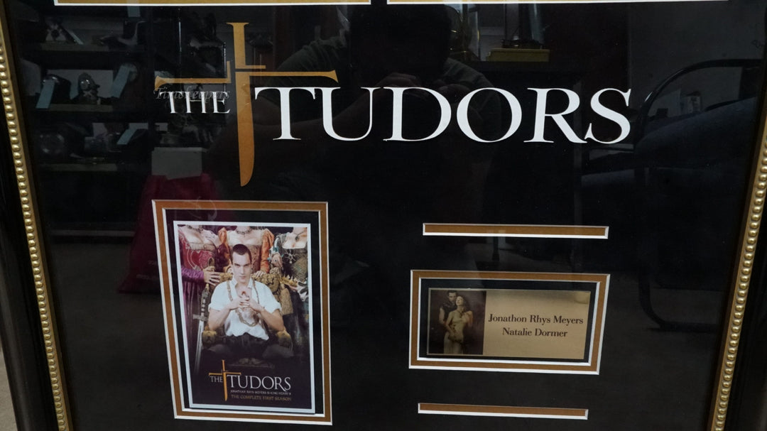 K096 The Tudors Signed Pictures W/ Frame