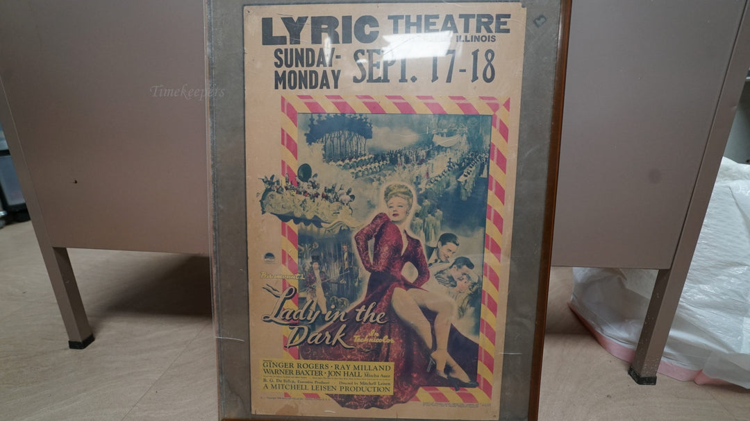 K089 Original Lady in the Dark Poster