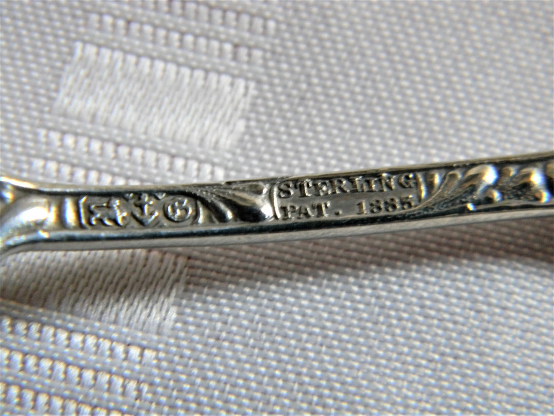 h659 Vintage Sterling Preowned Collector Spoon from Deer Lodge Montana
