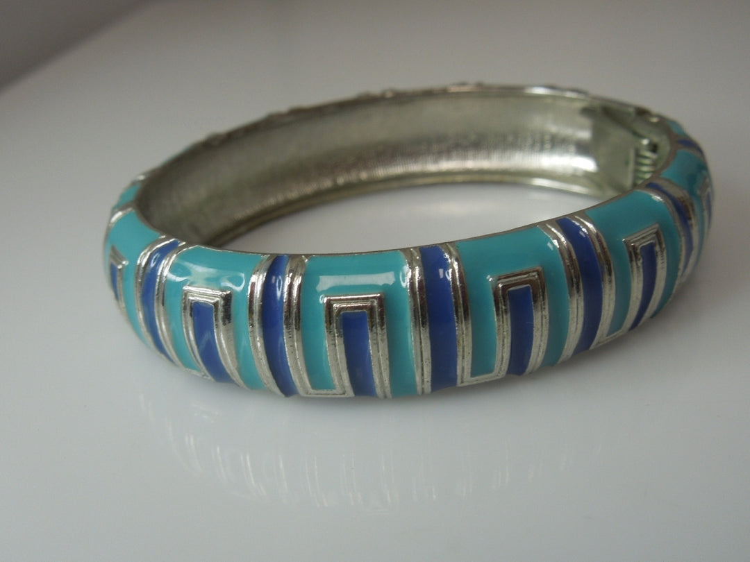 q263 Vintage Beautiful Bracelet/ bangle Open Circle Stretch Bracelet For Ladies