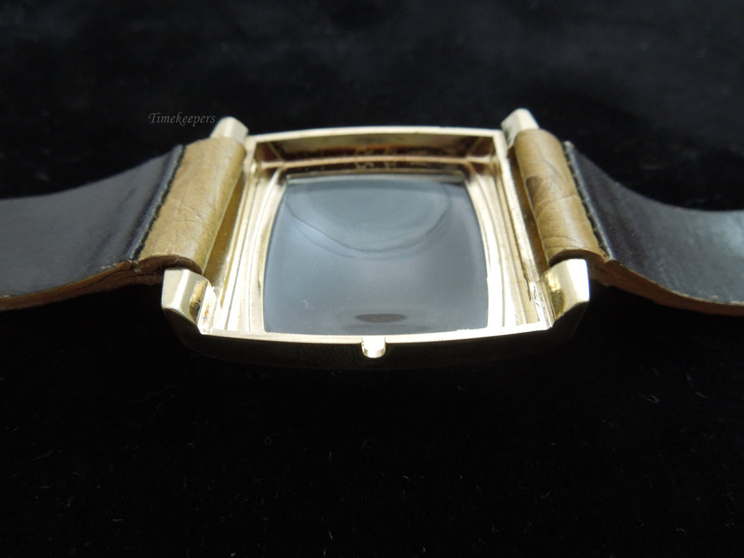 g315 Classic Caravelle VIintage Unisex Watch, Stainless Steel, Leather Band, 7 Jewels