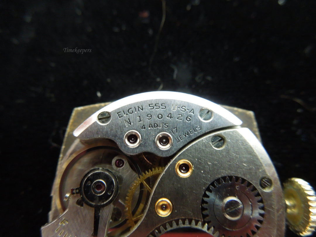 g314 Classic Elgin De Luxe Unisex Watch,  10kt Gold Filled, 17 Jewels