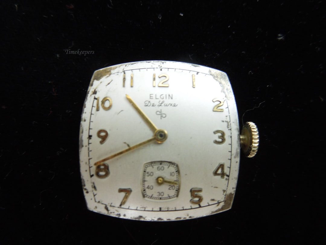 g314 Classic Elgin De Luxe Unisex Watch,  10kt Gold Filled, 17 Jewels