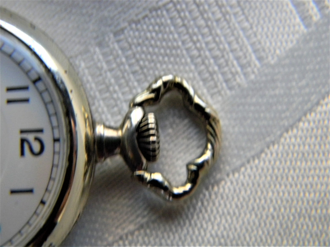 j563 Vintage Imperial Swiss Made - 17 Jewel Pendant Watch in Sterling