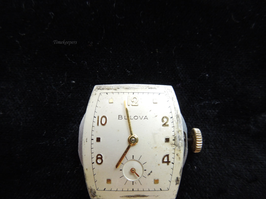 g318 Classic Bulova Unisex Watch, 10kt RGP Bezel w/ Stainless Steel Back &amp; 17 Jewels