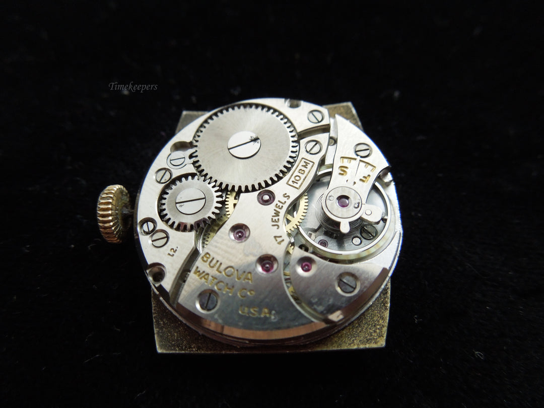 g318 Classic Bulova Unisex Watch, 10kt RGP Bezel w/ Stainless Steel Back &amp; 17 Jewels