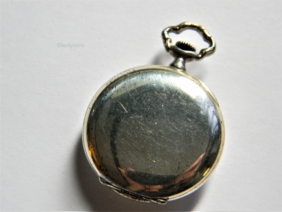 j563 Vintage Imperial Swiss Made - 17 Jewel Pendant Watch in Sterling