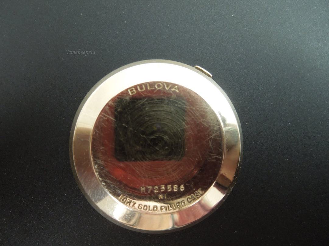 g330 Beautiful 10kt Gold Filled Bulova Accutron Watch