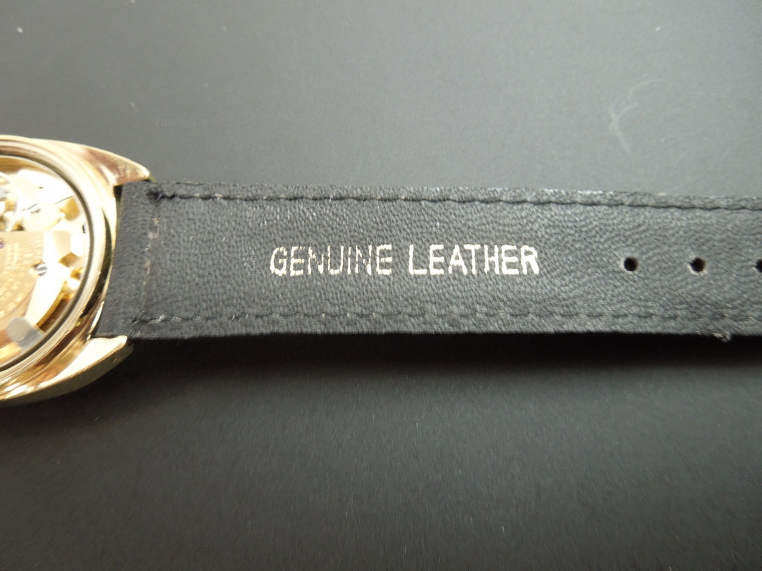 g359 Classy Croton Watch, Water &amp; Shock Resistant, Gold Filled w/ Stainless Steel Back