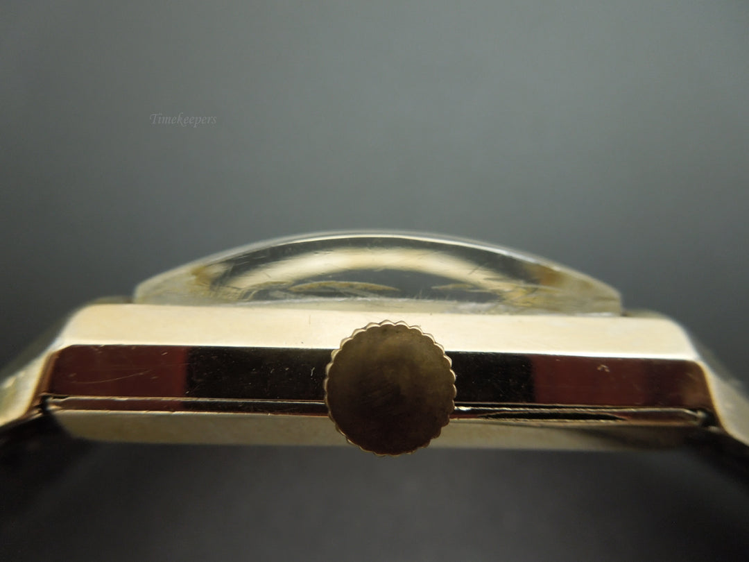 b878 Men's Vintage 10kt Gold Filled Mechanical Longines Wristwatch with original box