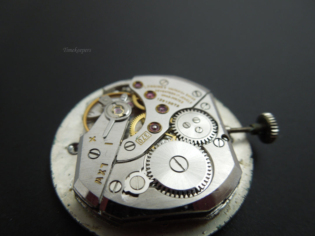 b879 Men's Classic Mechanical 14kt White Gold Longines Wristwatch with box