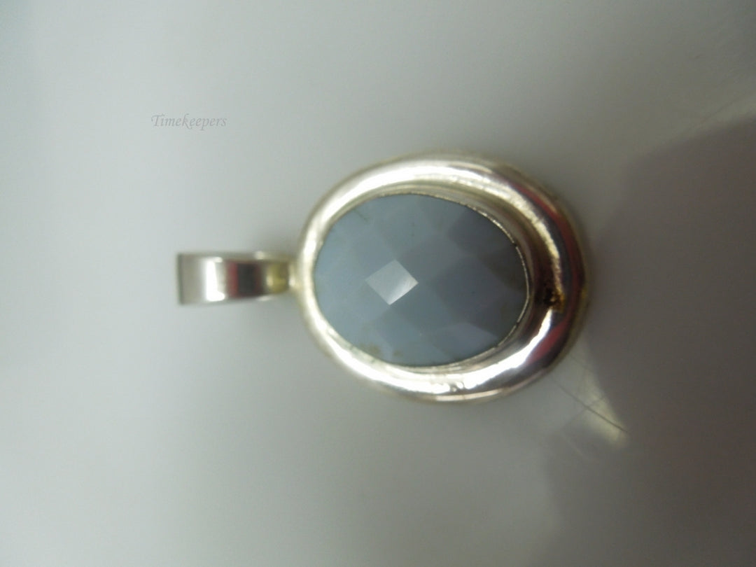 q322 Beautiful Sterling Silver Oval Pendant/Charm/Locket