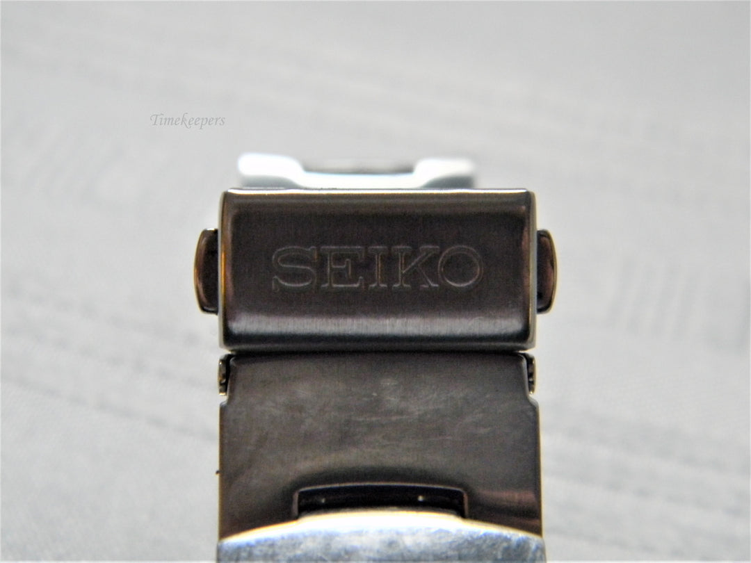 j605 Retro Seiko Quartz Stainless Chronograph Wrist Watch Bracelet Band
