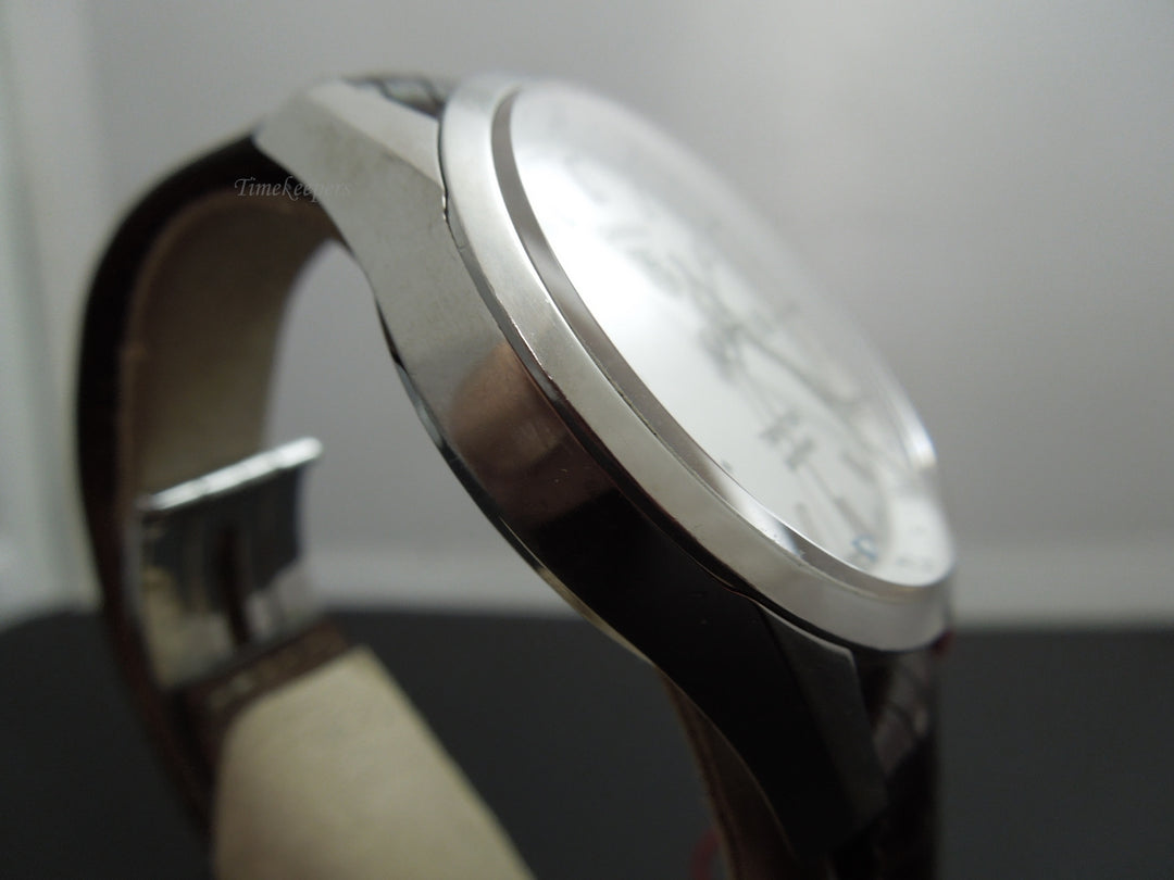 b900 Handsome Men's Tag Heuer Carrera Twin Time WV2116 Automatic Wristwatch