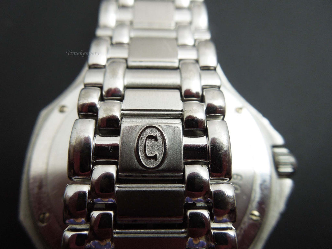 b920 Stunning 18kt White Gold Unisex Concord Saratoga Automatic Wristwatch