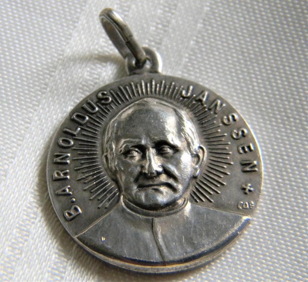 h806 Pope Jon Paul Pendant Veni Sancte Spiritus Et Verbum Caro Factum Pendant