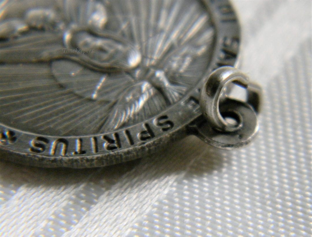 h806 Pope Jon Paul Pendant Veni Sancte Spiritus Et Verbum Caro Factum Pendant