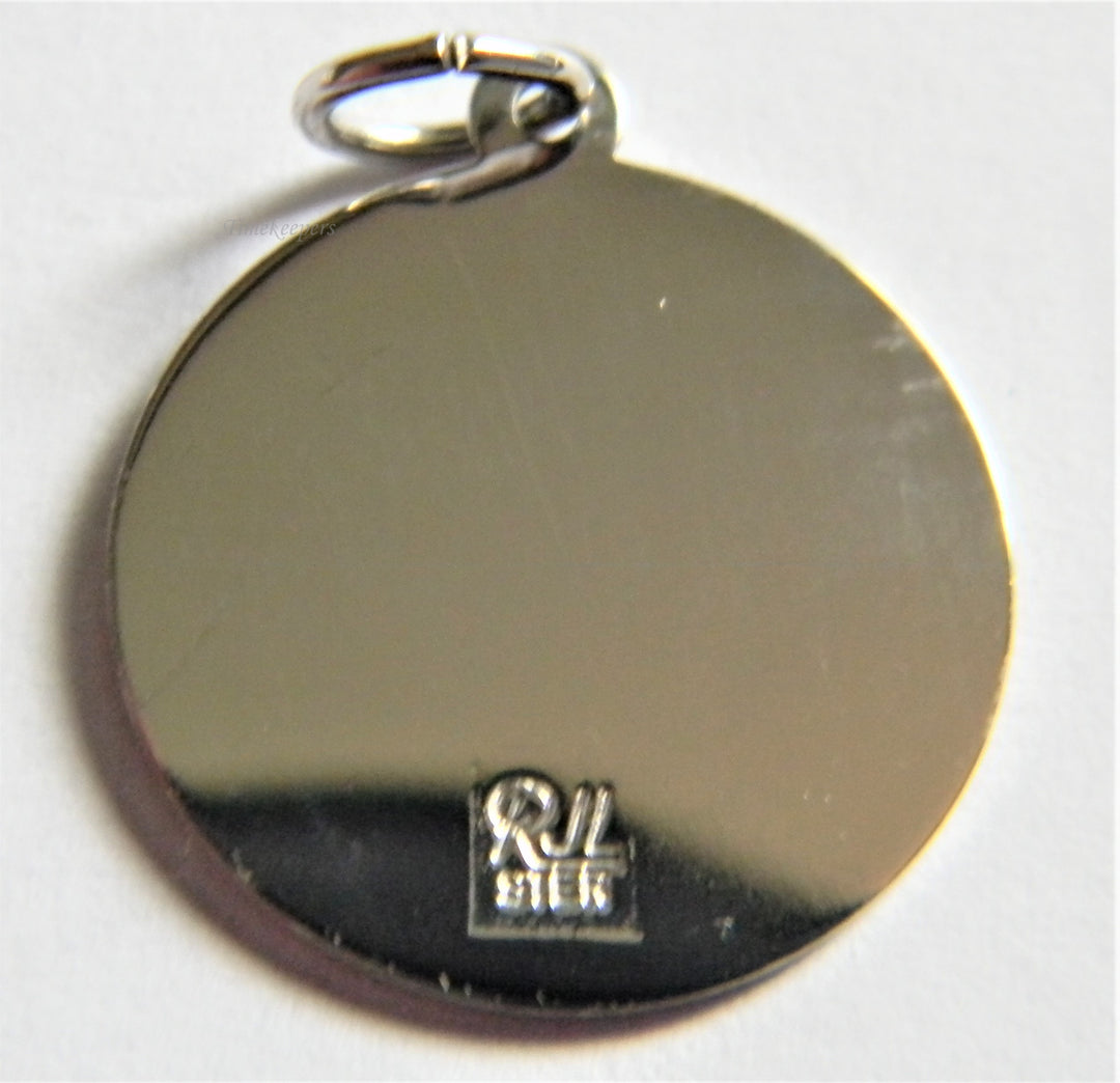 h808 Cute Sterling Silver Happy Birthday Charm or Pendant