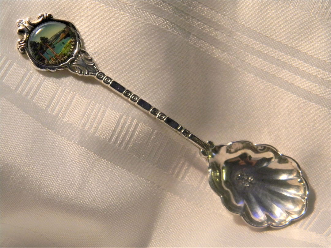 j660 Nice Preowned Silver Plate Collector Spoon from English Lakes