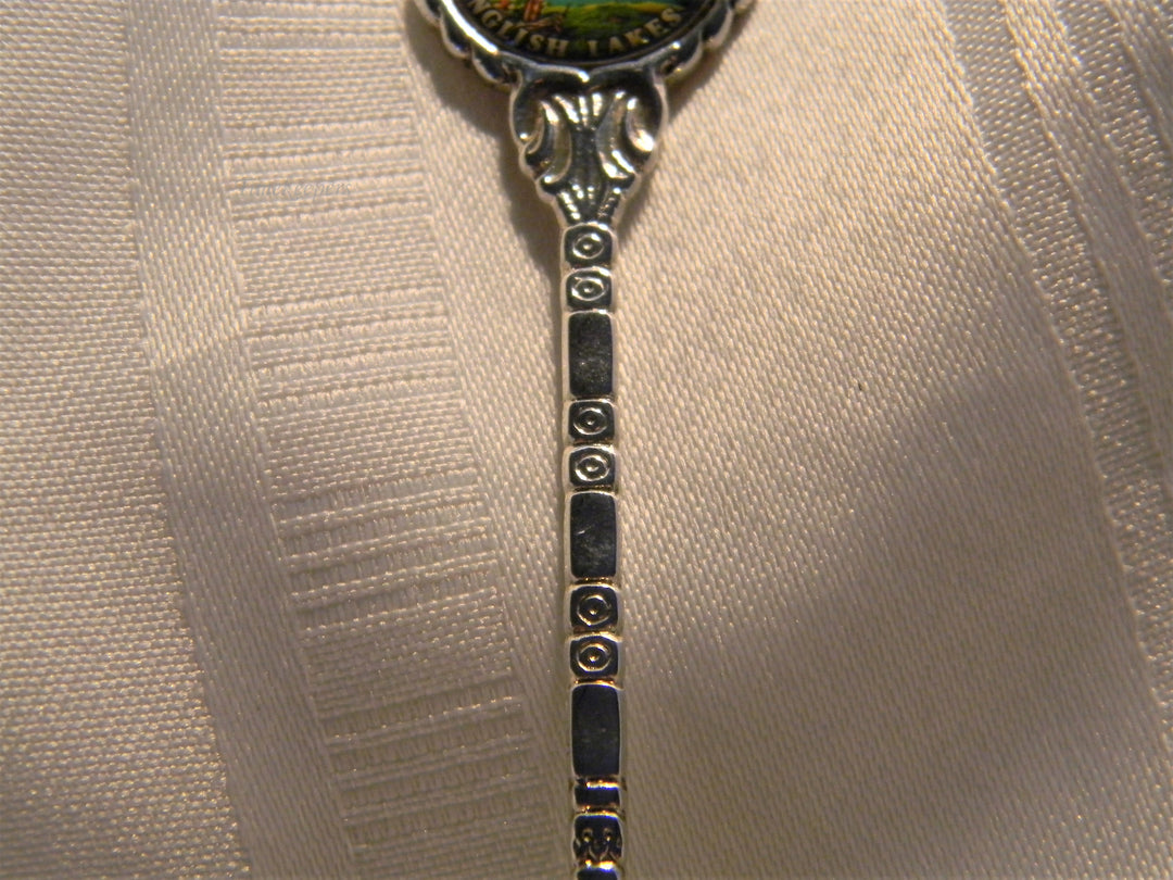 j660 Nice Preowned Silver Plate Collector Spoon from English Lakes