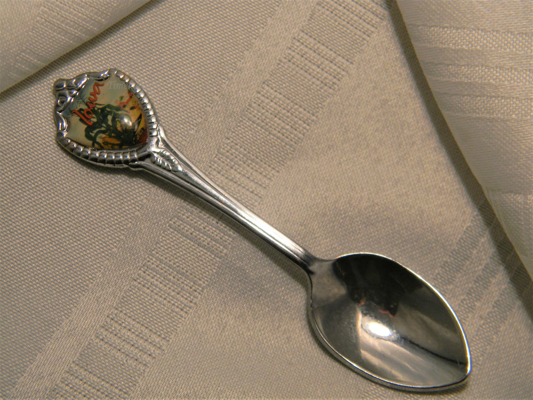 j666 Nice Preowned Stainless Steel Collector Spoon from Iowa