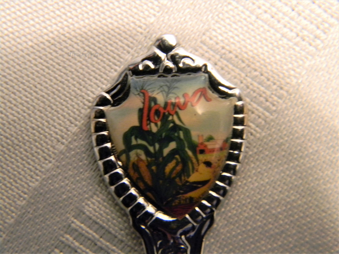 j666 Nice Preowned Stainless Steel Collector Spoon from Iowa