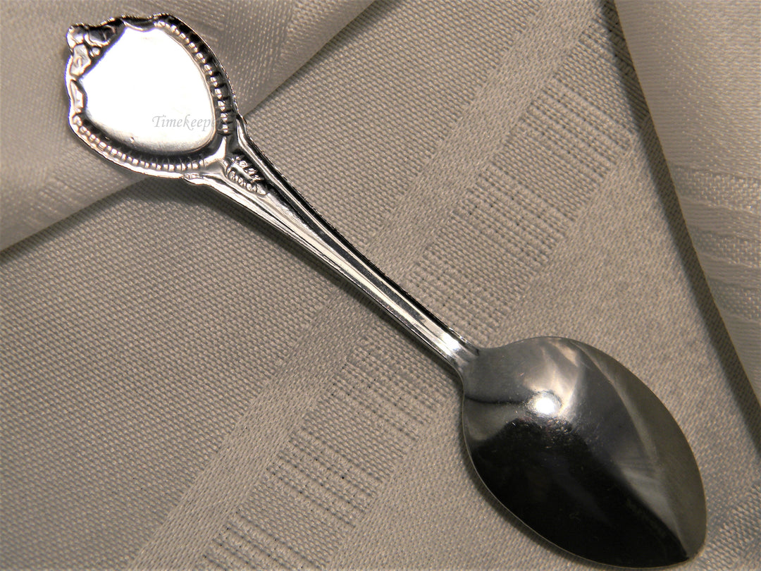 j666 Nice Preowned Stainless Steel Collector Spoon from Iowa