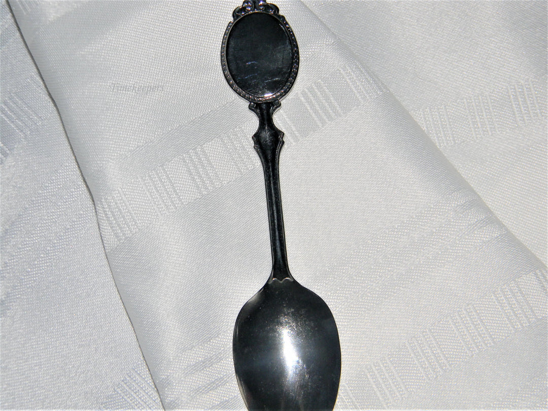 j671 Nice Preowned Stainless Steel Collector Spoon from San Francisco