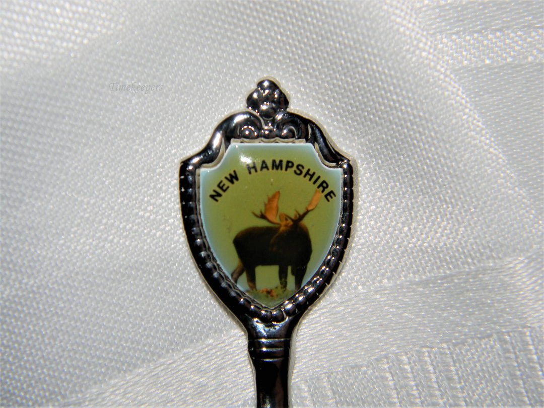 j675 Nice Preowned Stainless Steel Collector Spoon from New Hampshire