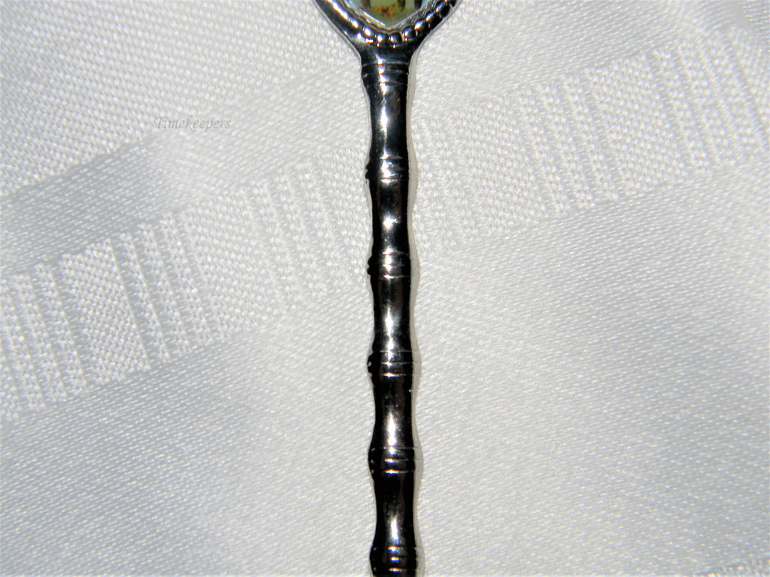 j675 Nice Preowned Stainless Steel Collector Spoon from New Hampshire