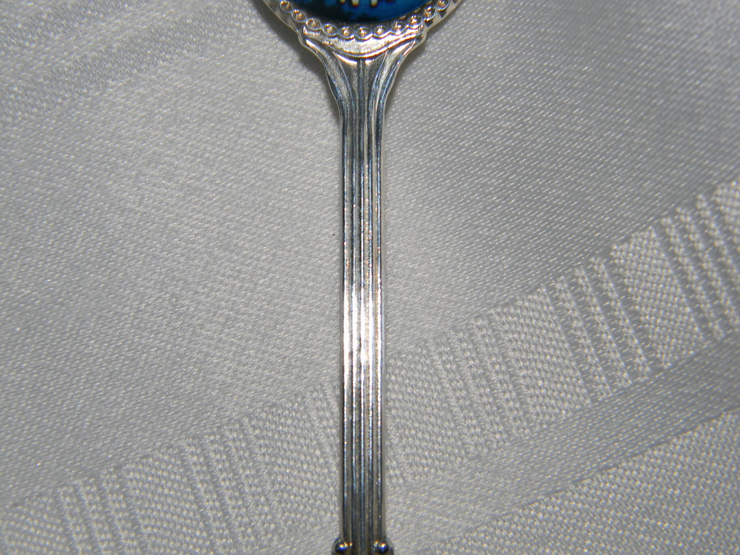 j677 Nice Preowned Stainless Steel Collector Spoon from Canada