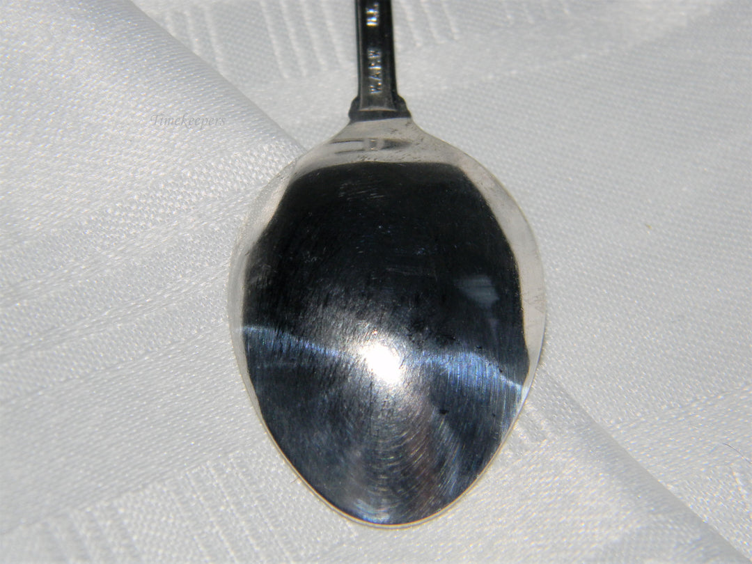 j677 Nice Preowned Stainless Steel Collector Spoon from Canada