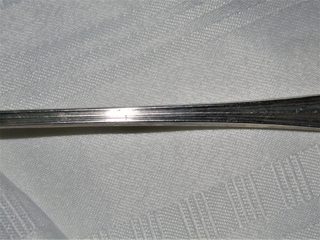 j678 Vintage Meriden Silver Plated Souvenir Cocktail Fork from LaSalle Hotel