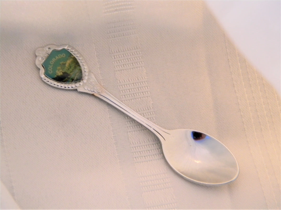 j680 Nice Preowned Stainless Steel Collector Spoon from Colorado