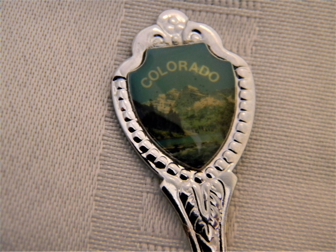 j680 Nice Preowned Stainless Steel Collector Spoon from Colorado