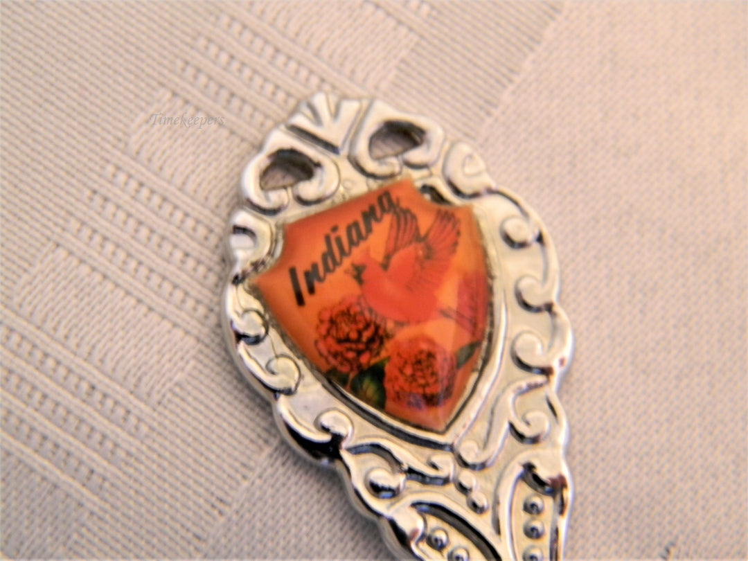 j681 Nice Preowned Stainless Steel Collector Spoon from Indiana